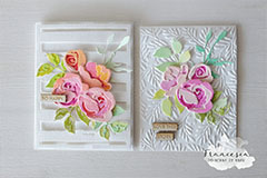 ROSES CARD WITH ALTENEW DIES